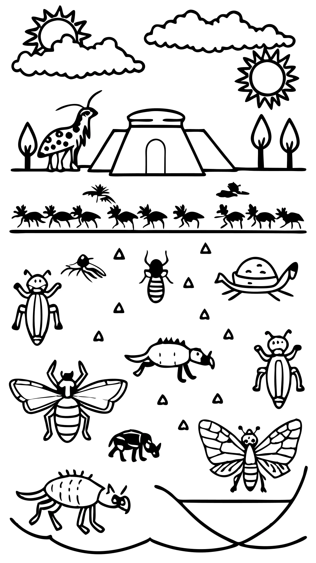 10 plagues of egypt coloring pages